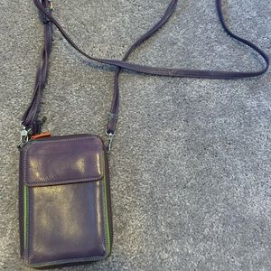 Mywalit multi purse with strap.